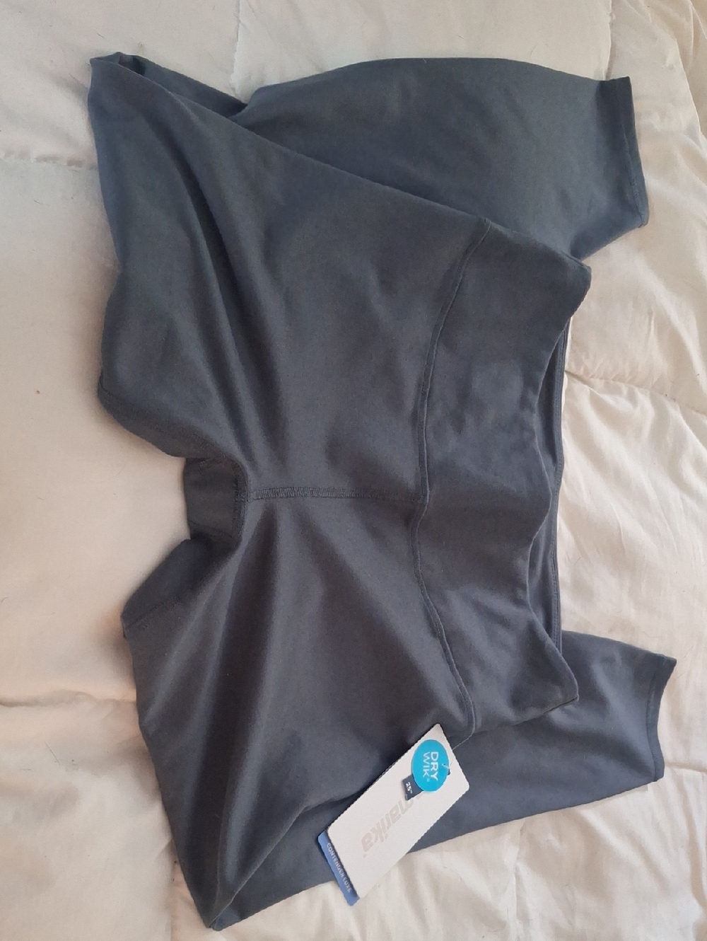 Marika Charcoal Gray Performance Leggings